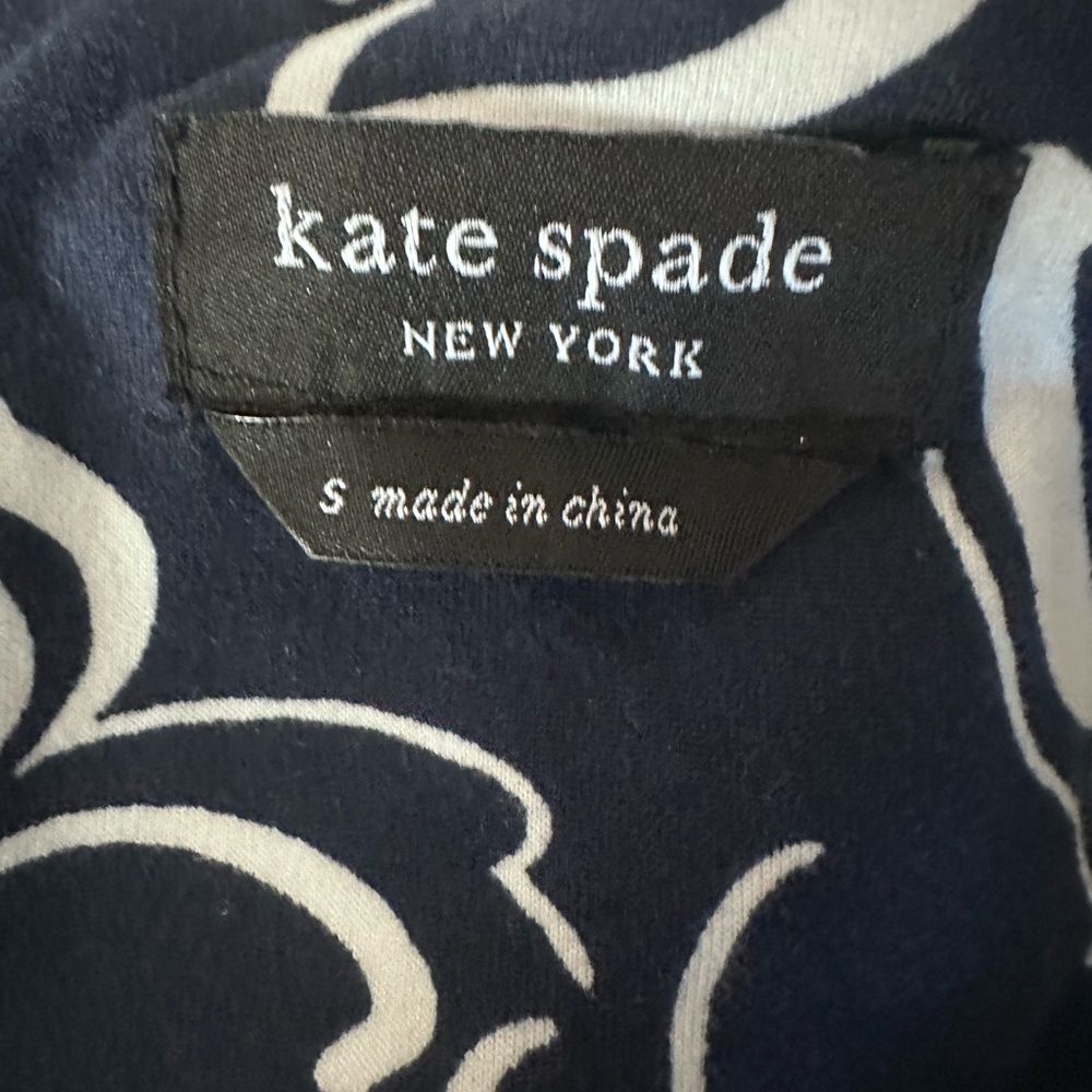 Kate Spade Floral Blue and White Pajama Set - Picture 6 of 6